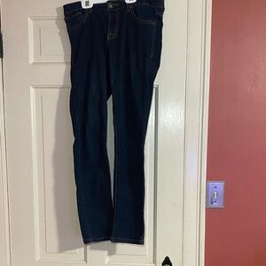 Jessica Simpson Dark Indigo Straight Leg Jeans